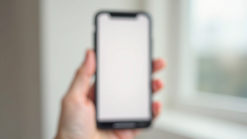 Mobilní obrazovka s různými rozestupy — nahoře hustě, dole volněji