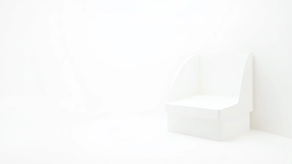 Minimalistická webová stránka s velkými prázdnými prostory a vyváženým designem