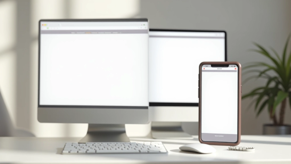 Responsive design – desktop verze webové stránky vedle mobilní verze se stejným designem